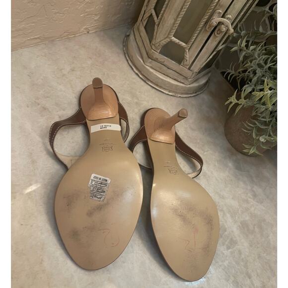 Charles David designer heels brown sz 38 - Picture 3 of 15
